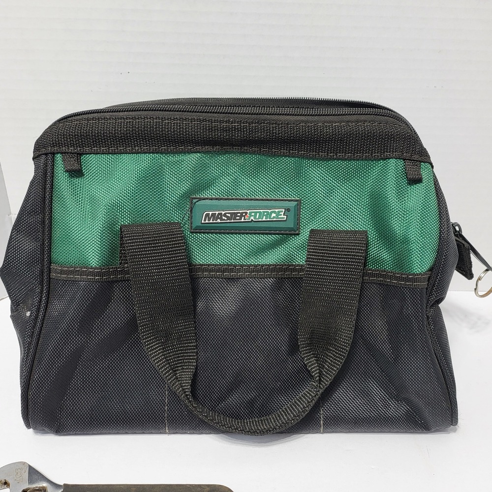 Masterforce Tool Bag with 11pc Wrench Set Craftsman Ace Fuller Gedore Mixed Lot* - Picture 4 of 8